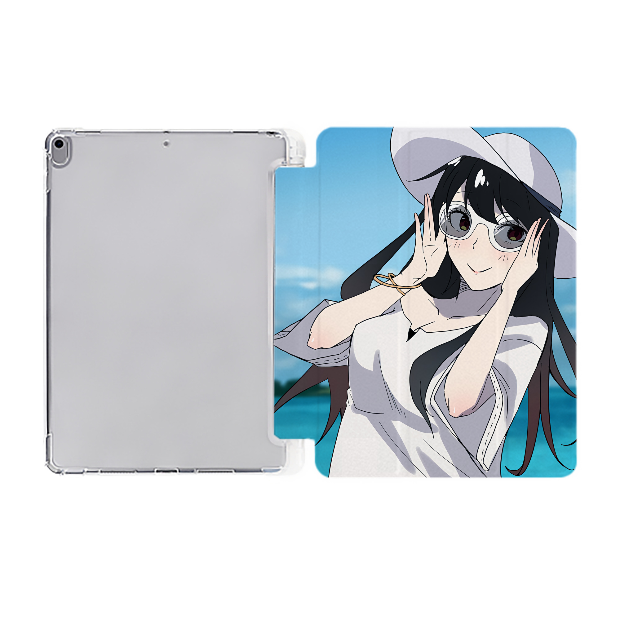 （画像用） SPY×FAMILY间谍家家酒 IPad ケース ペン収納付き 三つ折りスタンド PUレザー×シリコン 対応機種9.5/10.5/10.9インチ